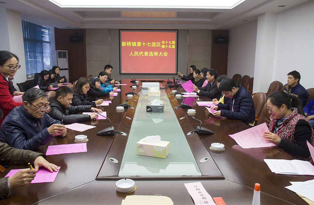 精亚选区圆满完成市、镇人大换届选举工作