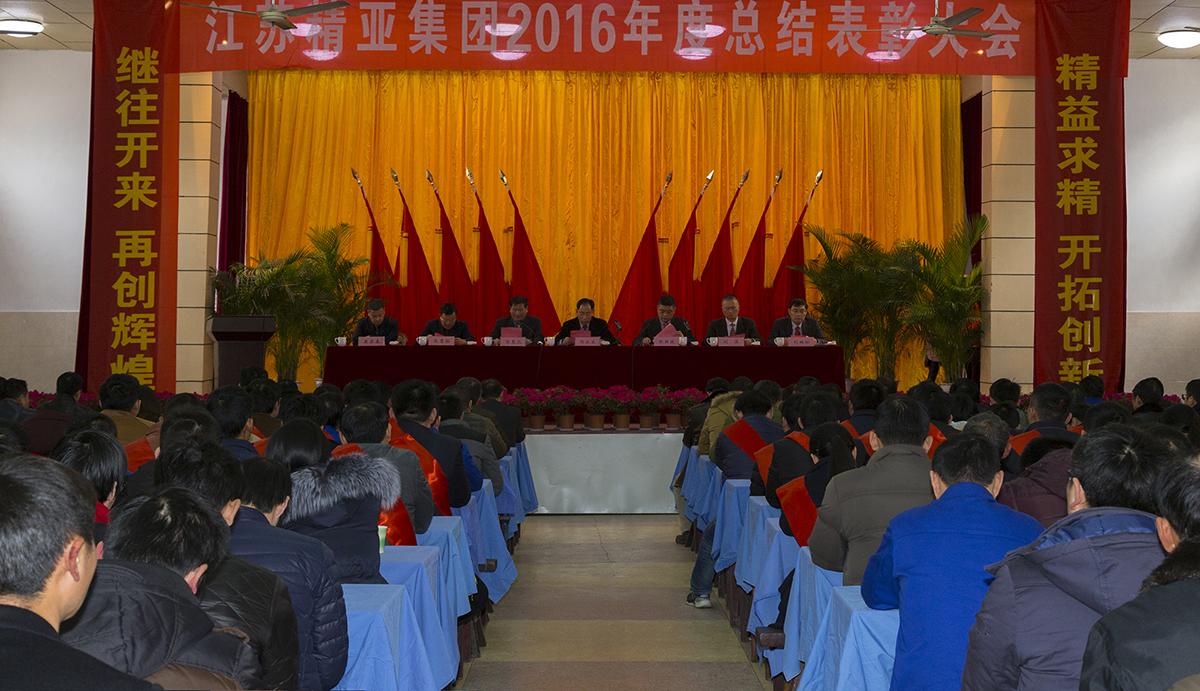 精亚集团2016年度总结表彰大会顺利召开